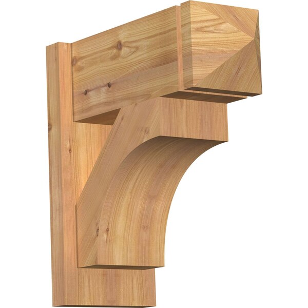 Ekena Millwork Westlake Smooth Arts and Crafts Outlooker, Western Red Cedar, 7 1/2"W x 18"D x 18"H OUT08X18X18WTL03SWR - main